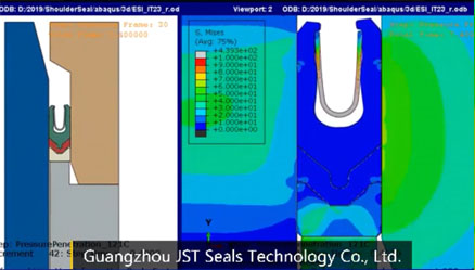 spring energized seal design