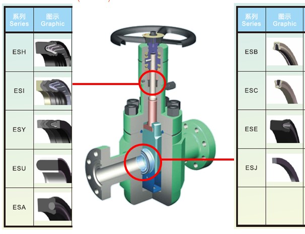 Valve stem seals