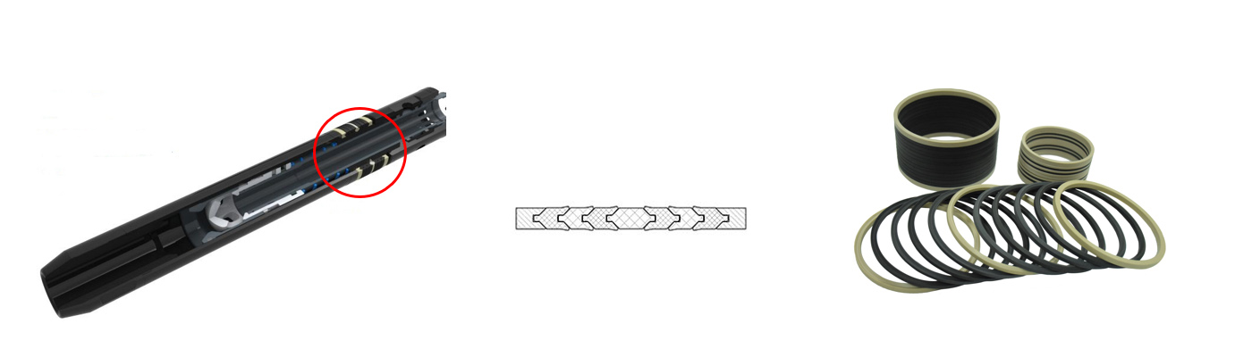 V Stack seal assembly