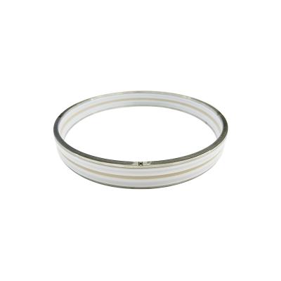 Bidirectional high-pressure ball valve seat seal